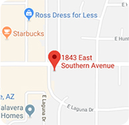 Tempe AZ Map Location Image